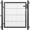 Produktbild: Gartentor Basic für Doppelstabmattenzaun Anthrazit 100 cm x 180 cm