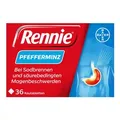 Produktbild: Rennie Pfefferminz gegen Sodbrennen Kautabletten