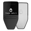 Produktbild: Trezor Safe 3 - Passphrase und Krypto Hardware Wallet mit Secure Element-Schutz – Kaufen,Speichern,Verwalten Sie Digitale Assets Einfach und Sicher (Stellar Silver)