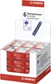 Produktbild: STABILO - Tintenpatronen zum Nachfüllen - Refill - blau (löschbar) - 24x 6er Pack