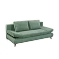 Produktbild: SUNNY Bequemes Schlafsofa mit Bettkasten, Moosgrün - Ausziehbares Sofa mit Schlaffunktion - 212 x 76 (88) X 101 cm (B/H/T)