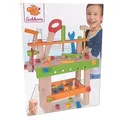 Produktbild: Eichhorn Werkbank Spielzeug Holz Kinder ab 3 Jahren Zubehör 49 teilig Spaß Kreat