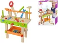 Produktbild: Eichhorn Spielzeug Spielwelt Werkstatt Werkbank 49 Teile 100001844