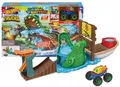 Produktbild: HOT WHEELS MONSTER TRUCK SET COLOR SHIFTERS CROCODILE JAWS + car HGV14