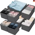 Produktbild: Withosent 8er Schubladen Ordnungssystem Kleiderschrank Organizer, Faltbare