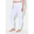 Produktbild: Ulla Popken Funktionshose Leggings Skinny Elastikbund OEKO-TEX weiß 54/56