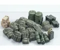 Produktbild: Tamiya Diorama-Set US Militär Set Zubeh1:35 Plastik Model Kit Bausatz 35266