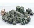 Produktbild: Tamiya 35266 - US Militär Zubehör Modern Diorama Set 1:35 - NEU