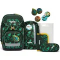 Produktbild: Ergobag Pack 6-teiliges Schulrucksack-Set 40 cm (2024) - Tribäratops - Grün