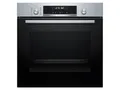 Produktbild: Bosch HBG578BS3, Serie 6, Einbau-Backofen 60 x 60cm, Pyrolyse-Selbstreinigung, Air Fry Funktion, Automatikprogramme, 3D-Heißluft, Hydrolytische Reinigungshilfe, Soft Close, LCD-Display, Edelstahl