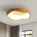 Produktbild: Moderne Led DeckenleuchteHolz Korn Deckenleuchte Minimalistische Wandschalter...