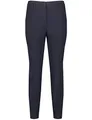 Produktbild: Taifun Damen Knitterarme 7/8 Hose Tailored Fit unifarben 7/8 Länge Navy 44