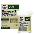 Produktbild: DOPPELHERZ Omega-3 1075 vegan pure Kapseln, 80 St PZN 17261503
