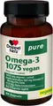 Produktbild: Doppelherz Omega-3 Kapseln vegan ALGENÖL Leinöl Herz Gehirn Sehkraft 80 Stück