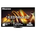 Produktbild: Hisense 75U8NQ 189cm (75 Zoll) Fernseher, 4K Mini LED ULED HDR Smart TV, Quantum Dot, 120Hz/ 144Hz VRR, HDMI 2.1, Game Mode Pro, 2.1.2 Kanal Sound, Dolby Vision IQ & Atmos, Anthrazit, [2024]