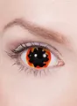 Produktbild: Maskworld - Mini-Sclera Pest - farbige Kontaktlinsen / 6-Monats-Linsen (17mm) - Motivlinsen ohne Sehstärke - Unisex - Erwachsene - ideal für Halloween, Karneval, Motto- und Horror-Party