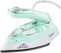 Produktbild: Eta Dampfbügeleisen Reise- Dampfbügeleisen SOPHIA Weiss-Türkis 1100 W 8. B Ware