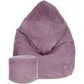 Produktbild: Dreamroots Sitzsack, Pflaume, Violett, Pink, Textil, 80x120x80 cm, Oeko-Tex® Standard 100, Wohnzimmer, Hocker, Sitzsäcke, XXL Sitzsäcke