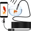 Produktbild: 1M USB Endoskop Kamera 5,5mm LED HD Inspektion Wasserdicht Android Handy Retoo