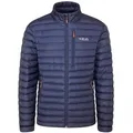 Produktbild: Rab Microlight Jacket - Daunenjacke - S - deep ink (marmalade)