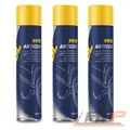 Produktbild: MANNOL 3x 650 ml ANTICOR SPRAY SCHWARZ UNTERBODENSCHUTZ HOHLRAUMVERSIEGELUNG