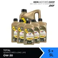 Produktbild: Total Quartz Ineo Long Life 0W-30 VW 507 504 Porsche BMW 5+5 Liter = 10 Liter