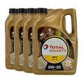 Produktbild: TOTAL Quartz Ineo Long Life SAE 0W-30 Motorenöl BMW LL-04, VW 504 00, 4x5 Liter