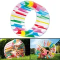 Produktbild: infactory Aufblasbares Kinder-Zorbing-Rad 72 cm Innendurchmesser & 13 Bällen