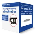 Produktbild: Auto Hak Anhängerkupplung abnehmbar für MERCEDES E-Klasse Coupe Typ C124 AHK