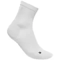 Produktbild: Bauerfeind Sportsocken Run Ultralight Mid Cut (Kompressionssocke) weiss Herren - 1 Paar weiß 44-46