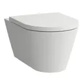 Produktbild: LAUFEN Kartell Wand-WC, Tiefspüler, spülrandlos, 545x370x355mm, H8203377570001,