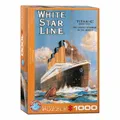 Produktbild: Eurographics Puzzle Titanic White Star Line, 1000 Teile, 68 x 48 cm, 6000-1333
