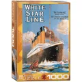 Produktbild: Puzzle1000 Biała gwiazda Titanic 6000-1333