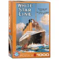 Produktbild: Puzzle - Titanic White Star Line - 1000 Teile