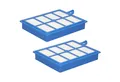 Produktbild: McFilter HEPA-Filter 2x Filter, Zubehör für AEG VX6-VX8, LX7-LX9, Philips FC8038/01, Electrolux EFH 12, ESF1W, Ersatzfilter AEF 12, H12, AEF12