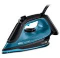 Produktbild: Braun Dampfbügeleisen SI 5256 BL TexStyle 5 - Dampfbügeleisen - schwarz/blau, 2600 W