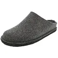 Produktbild: Haflinger Damen Hausschuh Herren Pantoffel Filz Komfortweite Flair Soft 311010, Größe:41 EU, Farbe:Grau - Grau - 41
