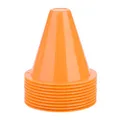 Produktbild: Dwawoo Fußballmarker, Fussballtraining Sporttraining Verkehrskegel Outdoor Garten Spiele Fußball Zubehör(Orange)