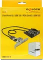 Produktbild: Delock Front Panel 2 x USB 3.0 + PCI Express Card 2 x USB 3.0 (61893)