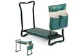 Produktbild: Sekey Kniebank 2 in 1 XXL Kniebank für Gartenarbeit Gepolstert Gartenhocker Klappbar, 2 in 1 Höhenverstellbar Gartenbank mit Werkzeugtasche 60 x 49 x 27,5cm