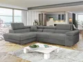Produktbild: MIRJAN24 Ecksofa Torezio, mit Bettkasten und Schlaffunktion, Einstellbare Kopfstützen, 274x203x70-90 cm