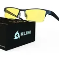 Produktbild: KLIM Brille Optics Blaulichtfilter Brille, Computerbrille zum Arbeiten, Spielen, hochwertige Anti-Blaulicht Brille, deutsche Entwicklung schwarz