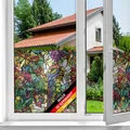 Produktbild: d-c-fix Tulia bunte Fensterfolie 45x200cm - blickdichte
