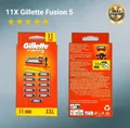 Produktbild: Gillette Fusion5 Ersatzklingen im XXL-Vorratspack (11 Stück)  NEU OVP
