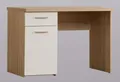Produktbild: Schreibtisch 1-trg 1 Schubkasten Winnie von Forte Sonoma Eiche / Weiss  by