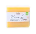 Produktbild: Savion Haarseife Zitrone | Bio & Vegan | Für normales bis leicht fettes Haar | ÖKO-TEST sehr gut 85g…