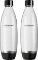 Produktbild: SodaStream Wassersprudler Flasche DuoPack Fuse, (Set, 2-tlg), Kunststoff,Ersatzflaschen für SodaStream Wassersprudler + PET-Flaschen
