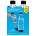 Produktbild: Sodastream - Spülmaschinengeeignete Kunststoffflasche Fuse 1l 2er-set Schwarz Trinkwassersprudler