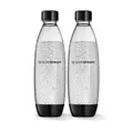Produktbild: Sodastream spülmaschinengeeignete Kunststoffflasche FUSE 1L 2er-Set schwarz
