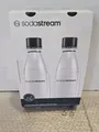 Produktbild: SodaStream Flaschen 1741260410 2er-Set 1 Liter Schwarz Klar MPN 175949